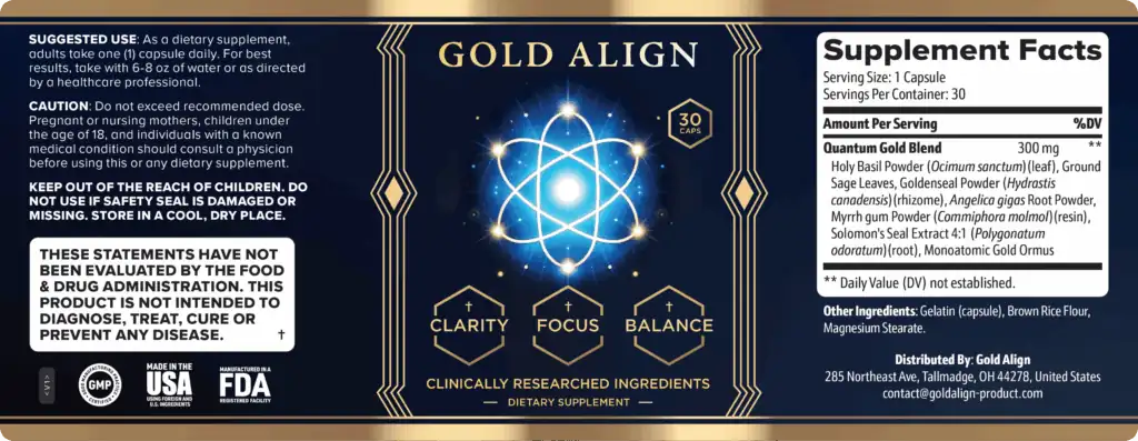 GoldAlign-Supplement-Facts